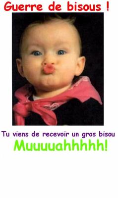 guerre de bisous