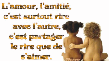 amour amitié rire