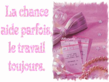 chance travail