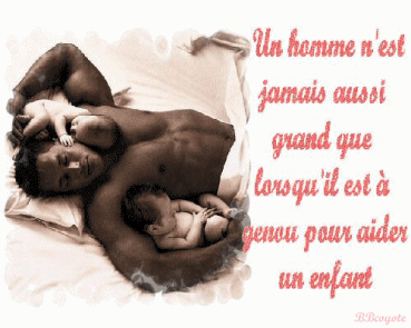 homme a genou