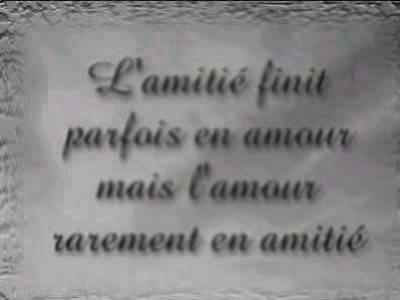 l'amitié