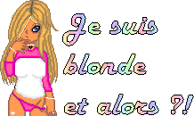 blonde et alors