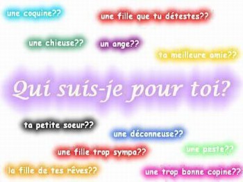 Qui suis-je pour toi