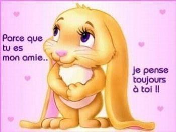 Tu es mon amie