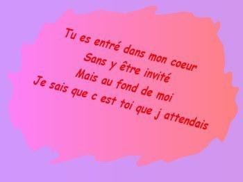 tu es entré